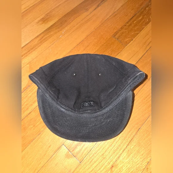 D.C. New Era Black 59FIFTY Fitted Hat - Picture 2 of 3